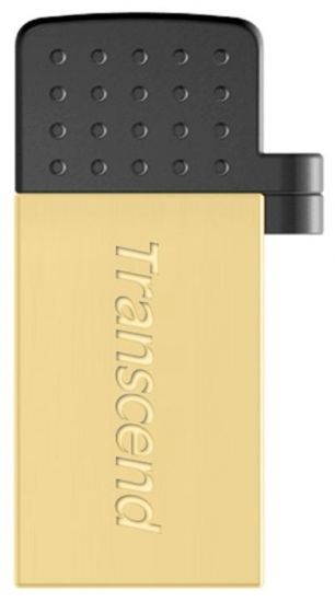 USB Флеш 32GB 2 Transcend OTG TS32GJF380G золото