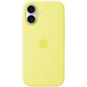 iPhone 17 Silicone Case with MagSafe - Neon Yellow,Model A3558