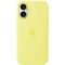 iPhone 17 Silicone Case with MagSafe - Neon Yellow,Model A3558