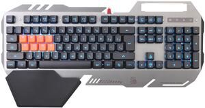 Клавиатура проводная игровая A4Tech Bloody B418, USB 1.8 м, Multimedia, Серый