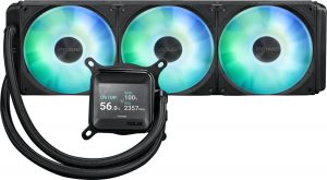 Водяное охлаждение CPU Asus PRIME LC 360 ARGB LCD 360mm Liquid CPU Cooler, 3x120mm PWM Fan, ARGB