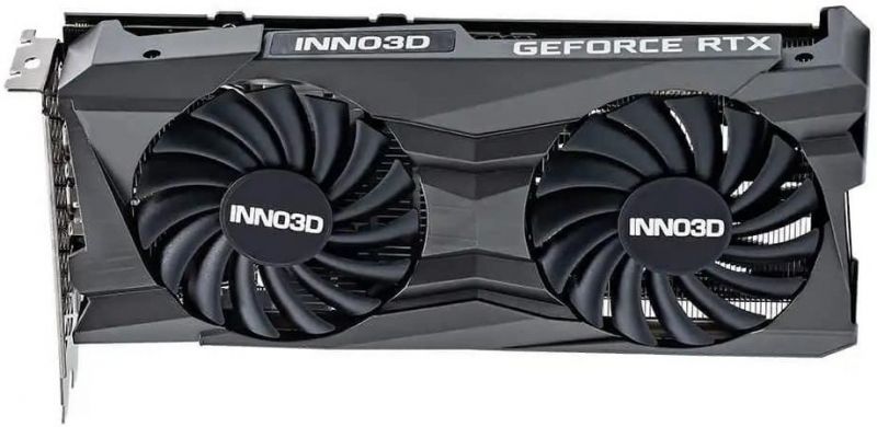 Видеокарта Inno3D GeForce RTX3050 Twin X2 OC, 8G GDDR6 128bit HDMI 3xDP N30502-08D6X-11902130