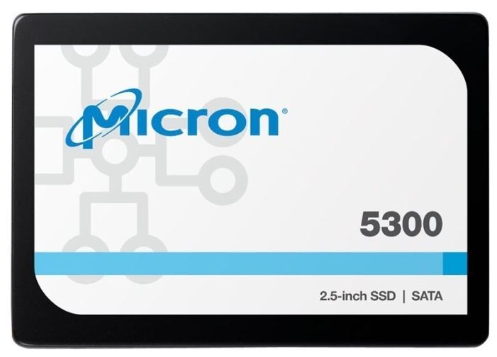 Твердотельный накопитель  240GB SSD Micron 5300MAX Enterprise 2,5” SATA3 R/W540/380MB\s MTFDDAK240TDT