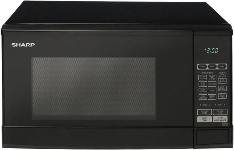 Микроволновая печь Sharp R2300RK соло, black /