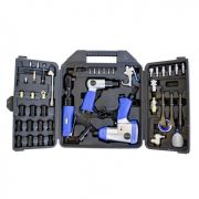 Набор инстр. с аксессуарами50пр(гайковерт-1/2",320н/м,пневмозач.маш.-6мм, 25000об/мин,пневмотрещ.-1/2",68н/м,пневмозубило,подкачка,) Rock FORCE RF-RP7850-50 (RP7412, ST-5540, RP17 50378