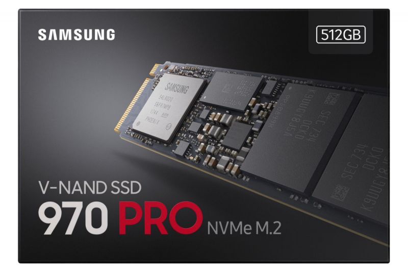 Твердотельный накопитель SSD Samsung 970 PRO M.2 512 GB