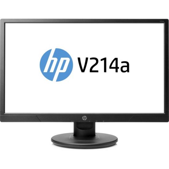 Монитор HP Europe/ V214a /20,7 '' TN /1920x1080 Pix 600:1 /VGA/HDMI 1.4 /Audio in /90/65  /черный