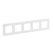 Legrand 863195 NLST Рамка 5-постовая Белый