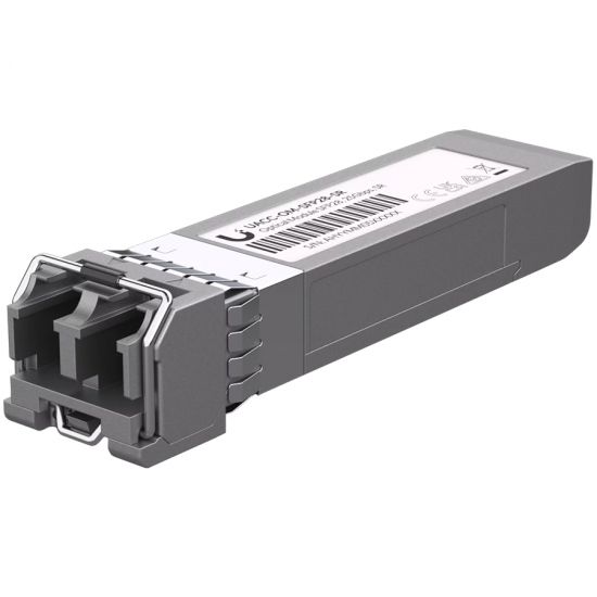 Ubiquiti UACC-OM-SFP28-SR Short-range, SFP28-compatible optical transceiver module, 25 Gbps throughput, SFP28-compatible