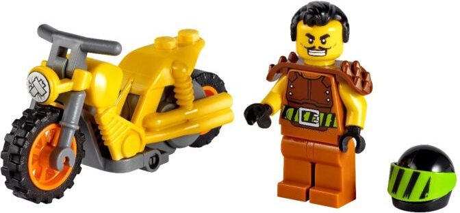 Конструктор LEGO City Разрушительный трюковый мотоцикл