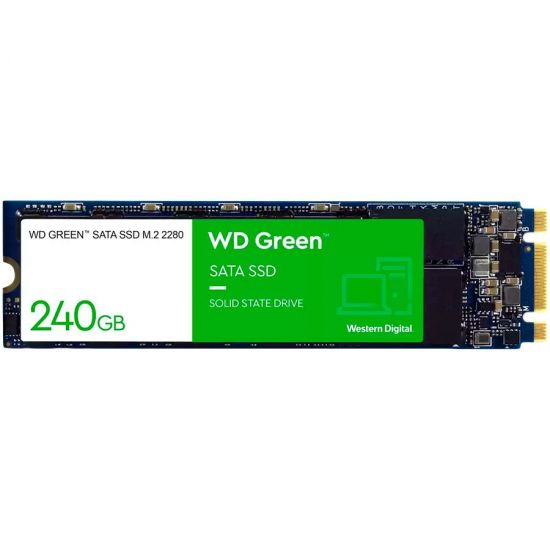 Твердотельный накопитель  240GB SSD WD Серия GREEN M.2 2280 SATA3 R545Mb/s WDS240G2G0B