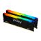 Kingston 32GB 3600MT/s DDR4 CL18 DIMM (Kit of 2) FURY Beast RGB