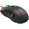 CANYON,Gaming Mouse with 12 programmable buttons, Sunplus 6662 optical sensor, 6 levels of DPI and up to 5000, 10 million times key life, 1.8m Braided cable, UPE feet and colorful RGB lights, Black, size:124x79x43.5mm, 148g