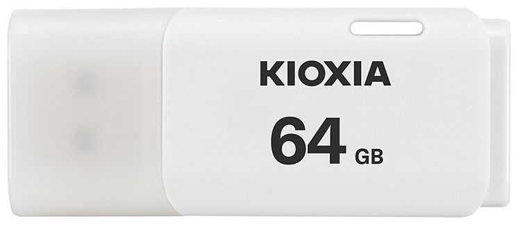 KIOXIA LU202W064GG4; 64GB USB 2.0 KIOXIA Hayabusa U202 WHITE - RETAIL