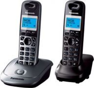 Радиотелефон PANASONIC KX-TG2512 (RU1)  Серый металлик/темно-серый металлик Доп. трубка в комплекте.