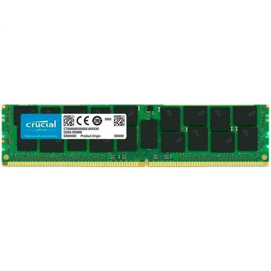 Crucial 32GB DDR4 2666 MT/s (PC4-21300) CL19 DR x4 ECC Registered DIMM 288pin