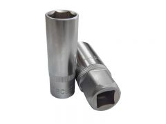 Головка свечная 14мм, 3/8",12гр.(L-65мм),на пластиковом держателе ROCKFORCE RF-807314 2962