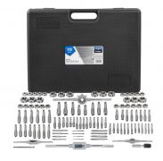 Набор метчик.и плашек110пр(2х0.4,3х0.5,4х0.7,5х0.8,6х0.75-1,8х0.75-1,25,9х0.75-1.25,10х0.75-1.5,11х0 64908 Sch-B110-1