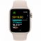 Apple Watch SE GPS 40mm Starlight Aluminium Case with Starlight Sport Band - S/M,Model A2722
