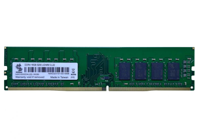 Оперативная память  16GB DDR4 3200MHz NOMAD PC4-25600 CL22 (only INTEL) NMD3200D4U22-16GBI Bulk Pack