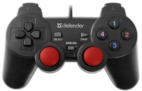 Геймпад проводной Defender Glyder USB черный
