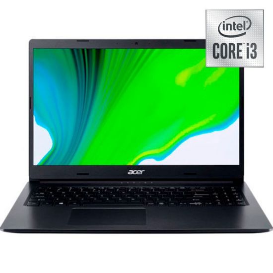 Ноутбук Acer A315-57G-3022, I385SMN 15,6FHD / Core™ i3-10110U/ 8Gb/ SSD 512Gb / GeForce® MX330-2Gb/ Dos/ Charcoal Black (NX.HZRER.00B)