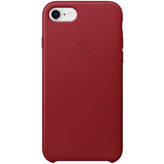 iPhone SE Gen.2/8/7 Leather Case - (PRODUCT)RED
