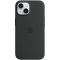 iPhone 15 Silicone Case with MagSafe - Black,Model A3123