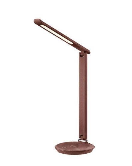 Rombica Светильник настольный с беспроводной зарядкой LED FAROS Brown