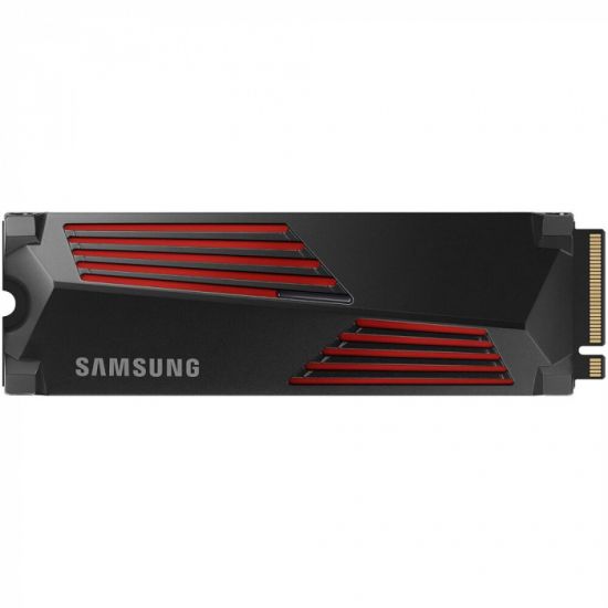 Твердотельный накопитель 1000Gb SSD Samsung 990 PRO M.2 2280 PCIe Gen 4.0 x4, NVMe 2.0, HS, R7450Mb/s W6900MB/s MZ-V9P1T0GW