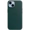 iPhone 14 Leather Case with MagSafe - Forest Green,Model A2906