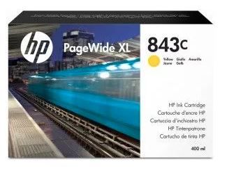 Cartridge HP Europe/843C PageWide XL/Desk jet/yellow/400 мл