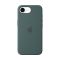 iPhone 16e Silicone Case – Lake Green