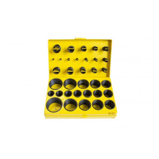 Кольца уплотнительные резиновые маслобензостойкие, 419пр. (метрические) ROCKFORCE RF-729 48285