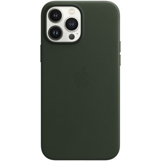 iPhone 13 Pro Max Leather Case with MagSafe - Sequoia Green, Model A2704