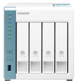 Сетевое оборудование QNAP TS-431K EU-RU Сетевой RAID-накопитель, 4 отсека 3,5"/2,5".Annapurna Labs AL-214 1,7 ГГц, 1 ГБ.
