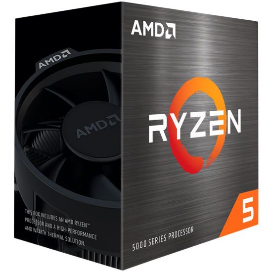 Процессор AMD Ryzen 5 5500 3,6Гц (4,2ГГц Turbo) AM4 7nm 6/12 3Mb L3 16Mb 65W BOX