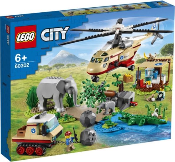 Конструктор LEGO City Операция по спасению зверей