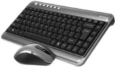 Клавиатура+мышь беспроводная A4tech 7300N Wireless 2.4G, USB,V-Track G7