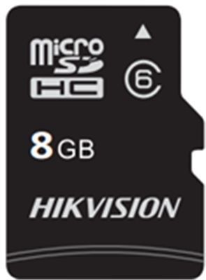 HS-TF-C1/8G  Карта памяти  HIKVISION, microSDHC, 8GB, Class10, более 300 циклов