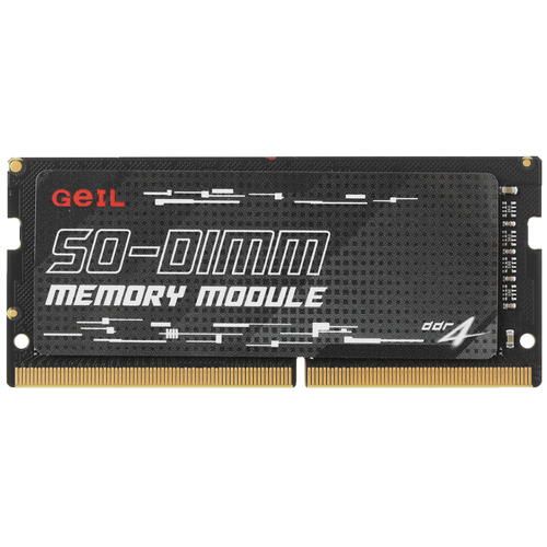 Оперативная память для ноутбука 8GB DDR4 3200MHz GEIL PC4-25600 SO-DIMM 1.2V 22-22-22-52 GS48GB3200C22SC Retail Pack