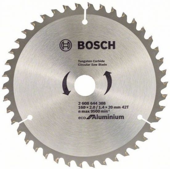 Bosch Пильный диск ECO ALU/Multi 160x20/16-42T