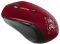 CANYON мышь, цвет - красный, беспроводная 2.4 Гц, регулируемый DPI 800/1200/1600, 6 кнопок.