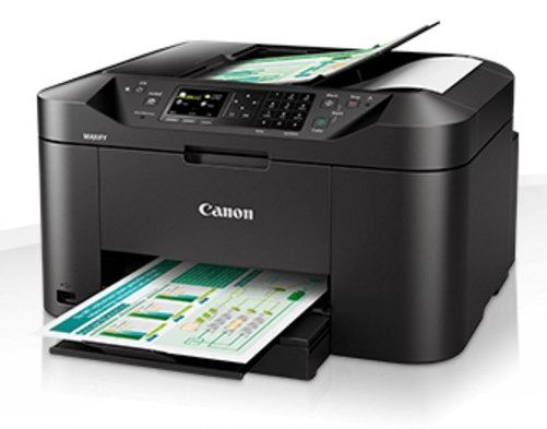 Многофункциональное устройство Canon MAXIFY MB2140 черный, струйный, A4, цветной, ч.б. 19 стр/мин, цвет 13 стр/мин, печать 600x1200, скан. 1200x1200, Wi-Fi, автоматическая двусторонняя печать