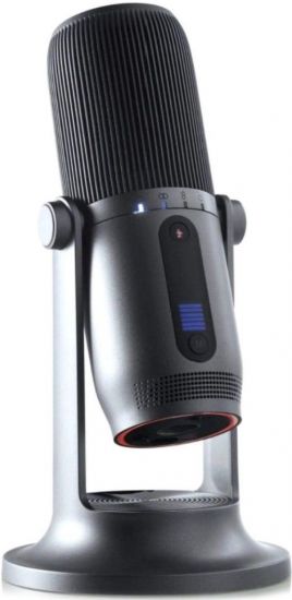 Микрофон Thronmax M2-G Mdrill One Slate Gray 48Khz RGB <конденсаторный, всенаправленный, Type C plug, 3.5mm, RGB>