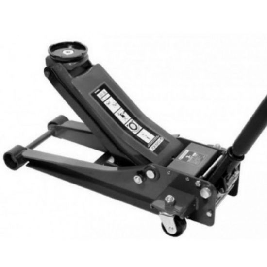 Домкрат подкатной  гидравлический двухштоковый низкопрофильный с прорезиненной накладкой на рукоятке ROCKFORCE RF-T830018(New)(29,70) 47959