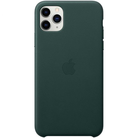 iPhone 11 Pro Max Leather Case - Forest Green