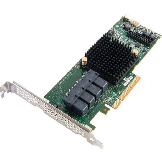 Microsemi Adaptec RAID Controller 8805, 8 int. ports, 2 x SFF-8643, 12 Gbps ROC, RAID 0, 1, 1E, 5, 6, 10, 50, 60, Cache 1 Gb, AFM-700 (sold separately), x8 PCI-E Gen3, MD2, LP, (2277500-R)