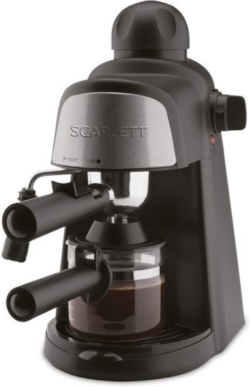 Кофеварка рожковая Scarlett SC-037 черный