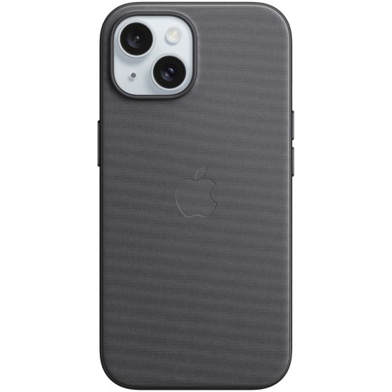 iPhone 15 FineWoven Case with MagSafe - Black,Model A3132